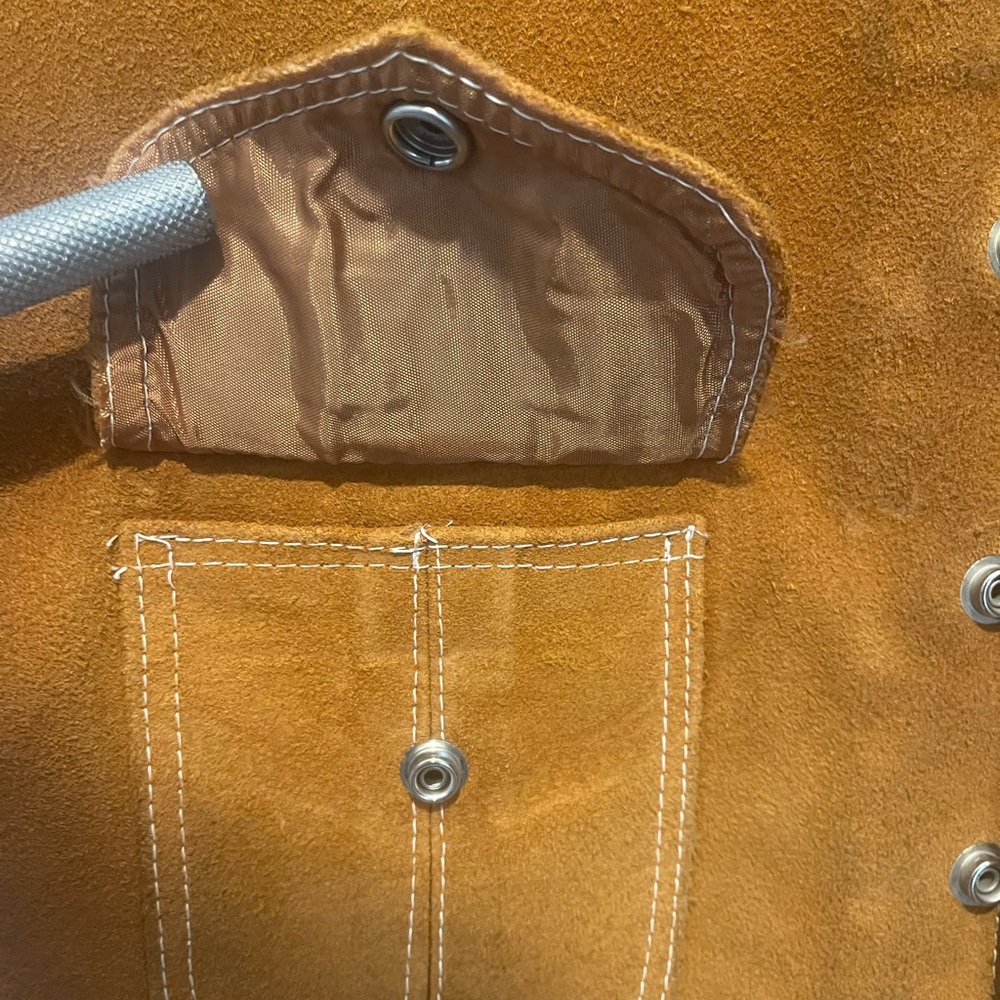 Brown Vest with Cream Lining AWESOME! - Picture 4 of 8
